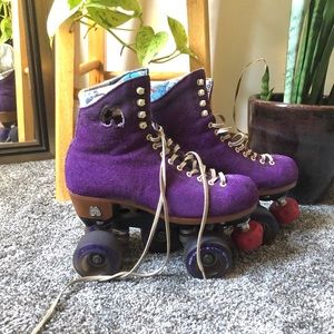Purple Moxi Skates